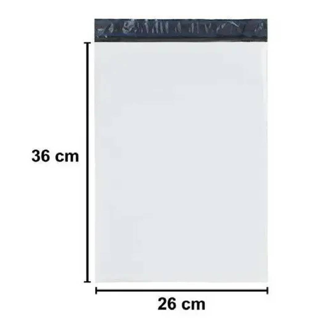 Envelope de Segurança Plástico Coex 26x36cm com Blackout Interno (100 Unidades) - Imagem 2