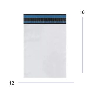 Envelope de Segurança Coex Branco 12x18 cm com Lacre Inviolável - 100 Unidades