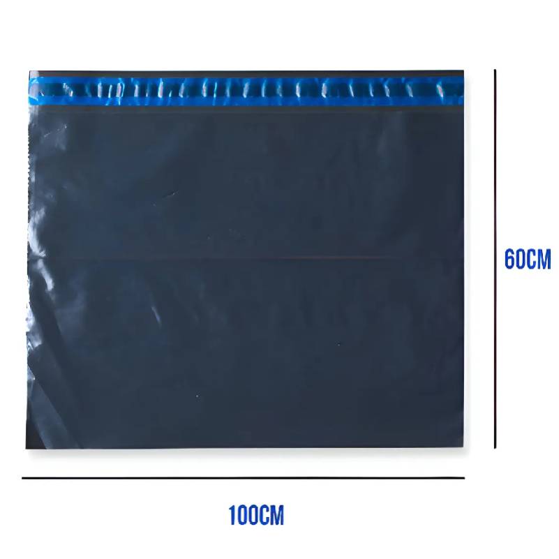 Envelope de Segurança Coextrusado Cinza 100x60cm (100 Unidades) - Imagem 2
