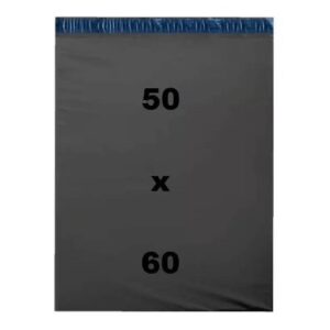 Envelope de Segurança Plástico Cinza 50x60cm Reforçado para Correios