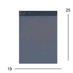 Envelope de Segurança Plástico Ecológico Cinza 19x25cm (100 Unidades)