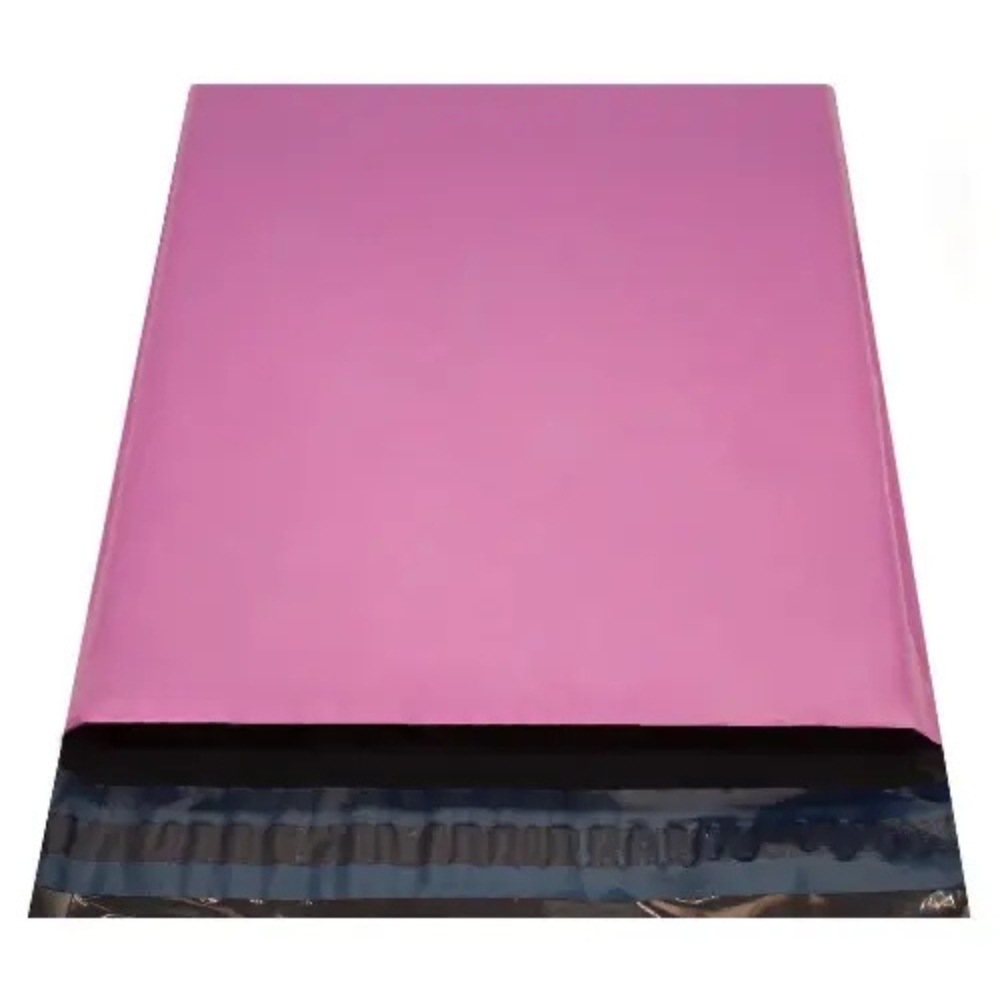 Envelope de Segurança Rosa Pink 26x36 cm com Lacre Inviolável - 500 Unidades
