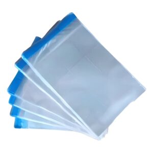 Envelope de Segurança Transparente 32x40 cm com Lacre Inviolável - 100 Unidades