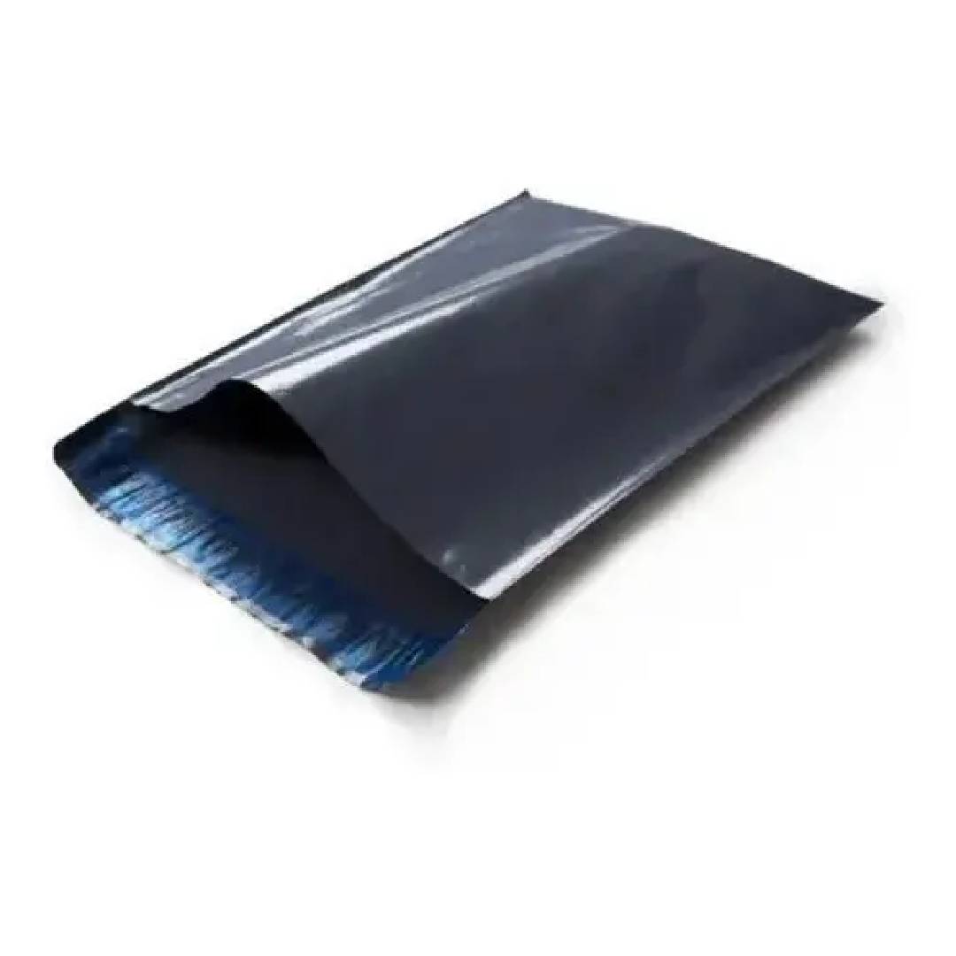 Envelope de Segurança Plástico Ecológico Cinza 26x36cm para Correios (1000 Unidades) - Imagem 2