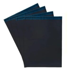 Envelope de Segurança Plástico Preto 32x40 cm com Lacre Inviolável - 250 Unidades