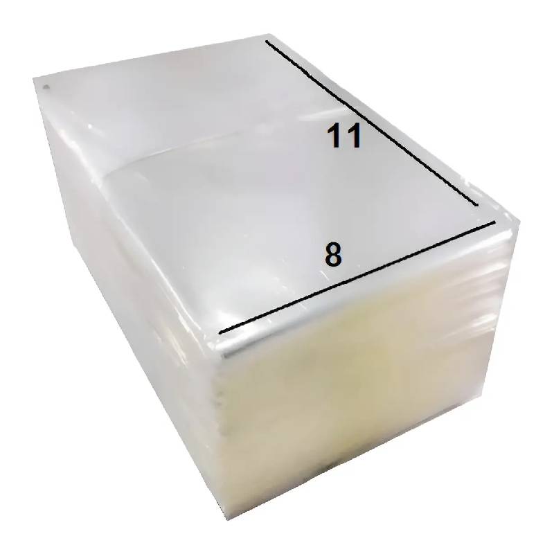 Saco Plástico Transparente 8x11 Pp Bopp Brilhante C_ 1000 Un 2